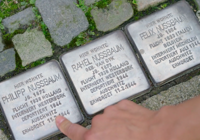 Stolpersteine: Felix Nussbaum