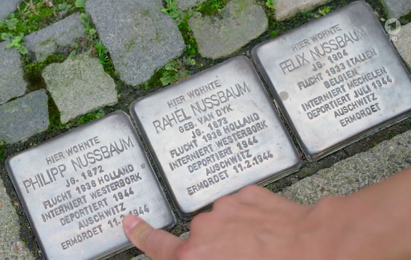 Stolpersteine: Felix Nussbaum
